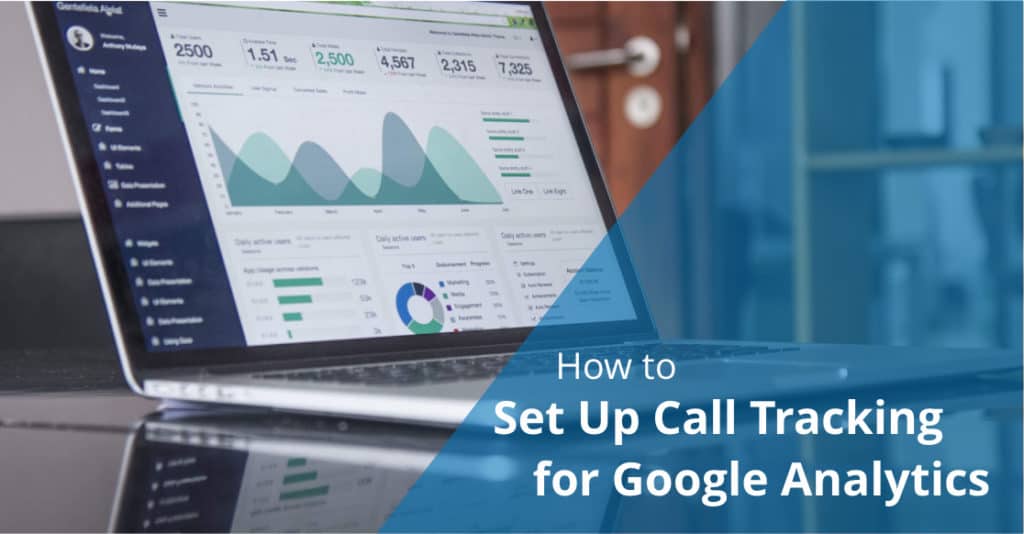 set up call tracking google analytics blog banner