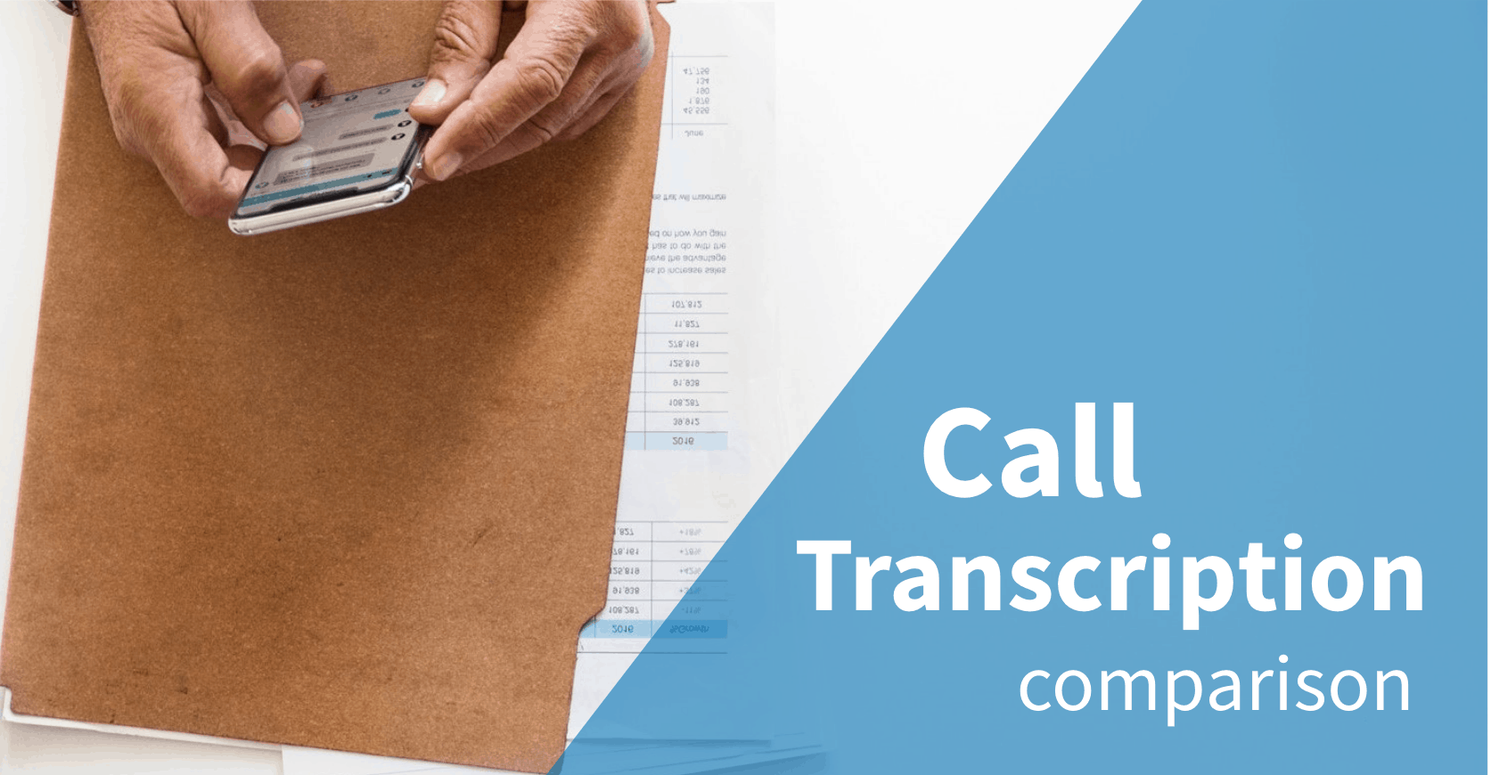 Comparing Call Transcription Companies Banner