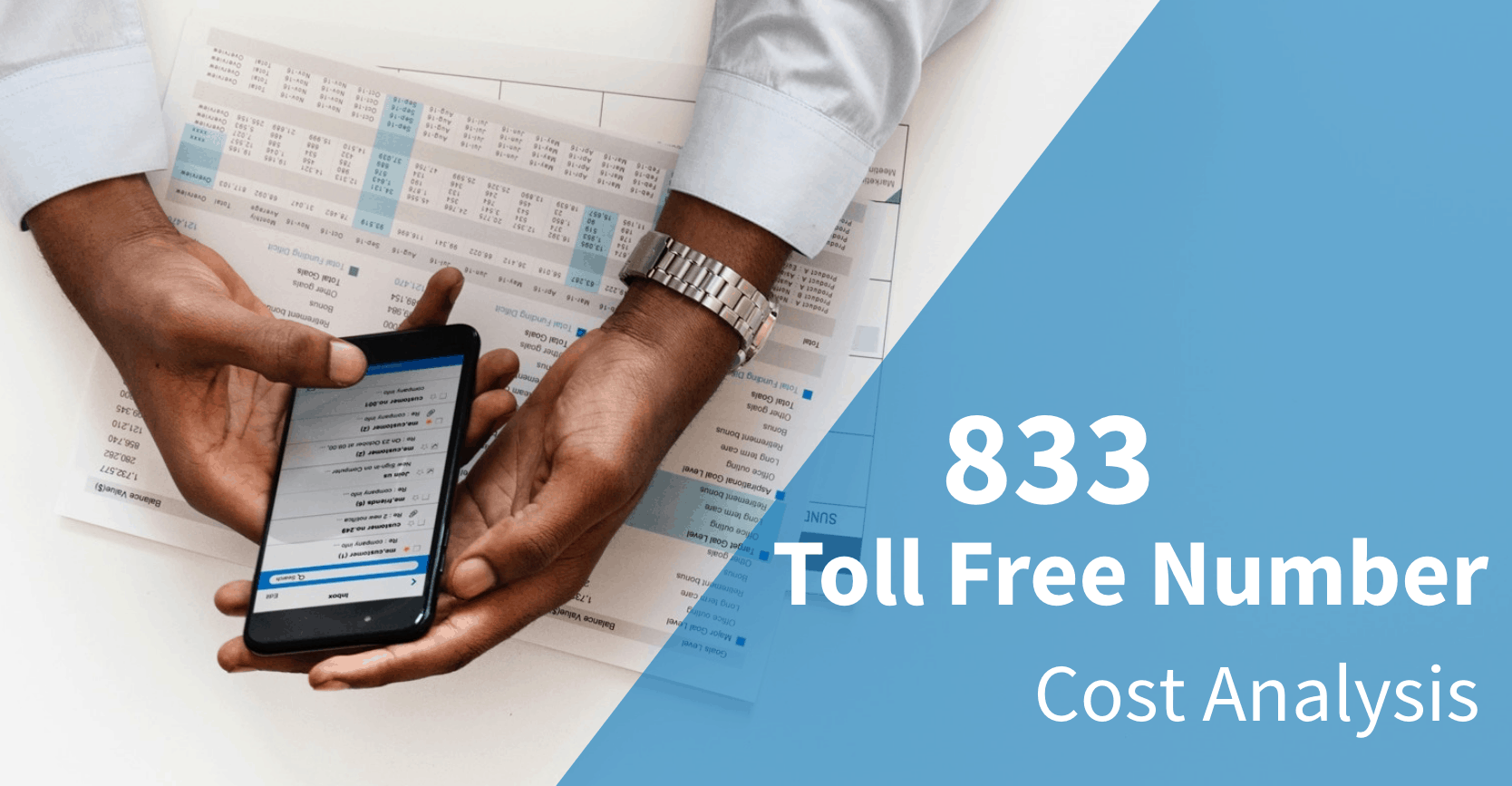 How Much Do 833 Toll Free Numbers Cost Banner