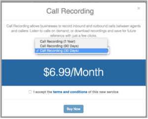 call recording screen 2