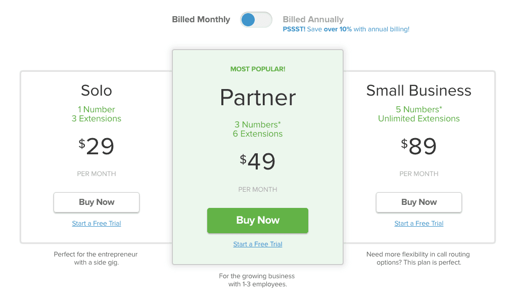 grasshopper pricing