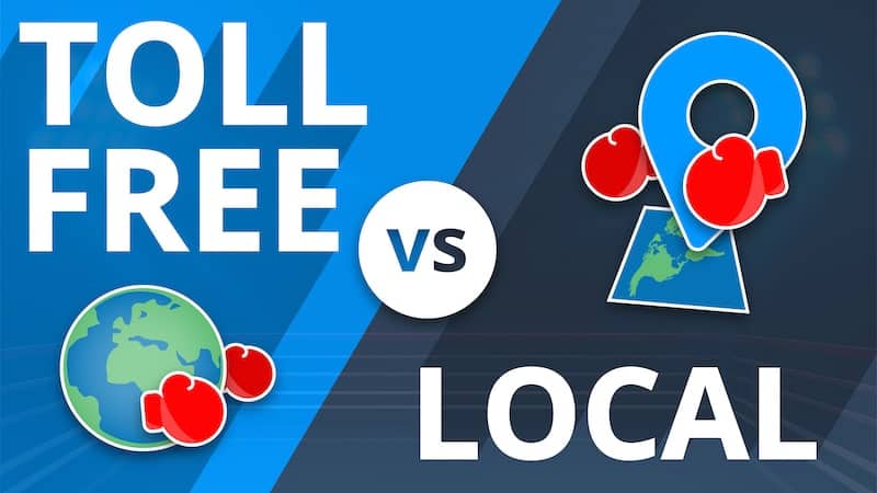 toll free vs local number