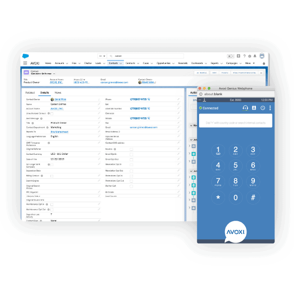 salesforce voip integration