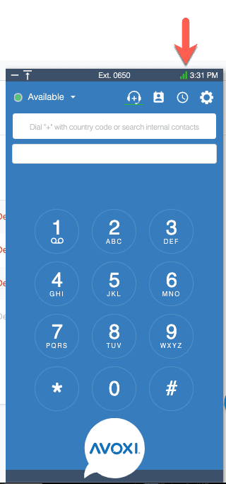 hosted pbx softphone bandwidth voip monitor