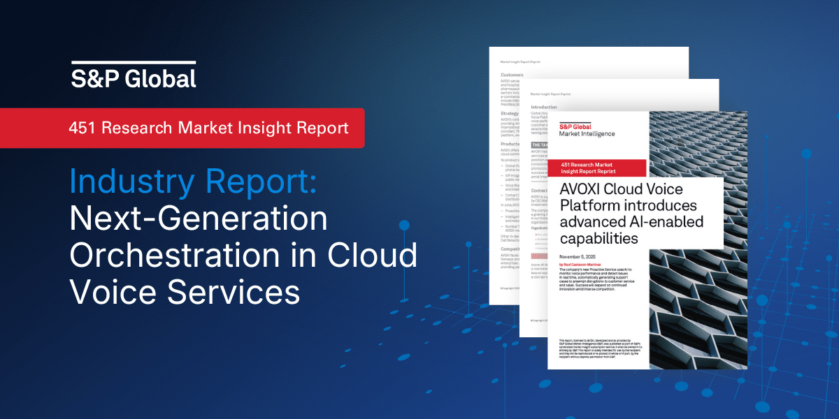 Industry Report: Next-Generation Orchestration in Cloud Voice Services