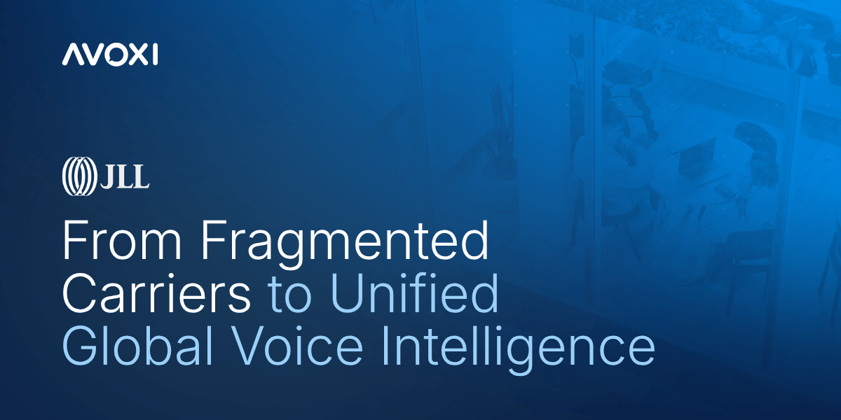 JLL: From Fragmented Carriers to Unified Global Voice Intelligence