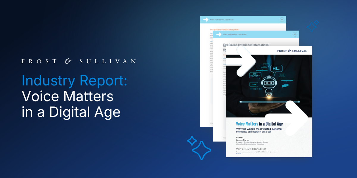 Industry Report: Voice Matters in a Digital Age