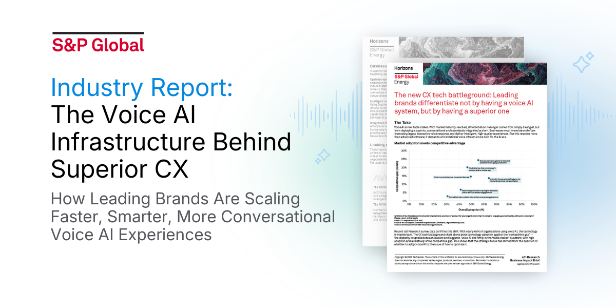 Industry Report: The Voice AI Infrastructure Behind Superior CX