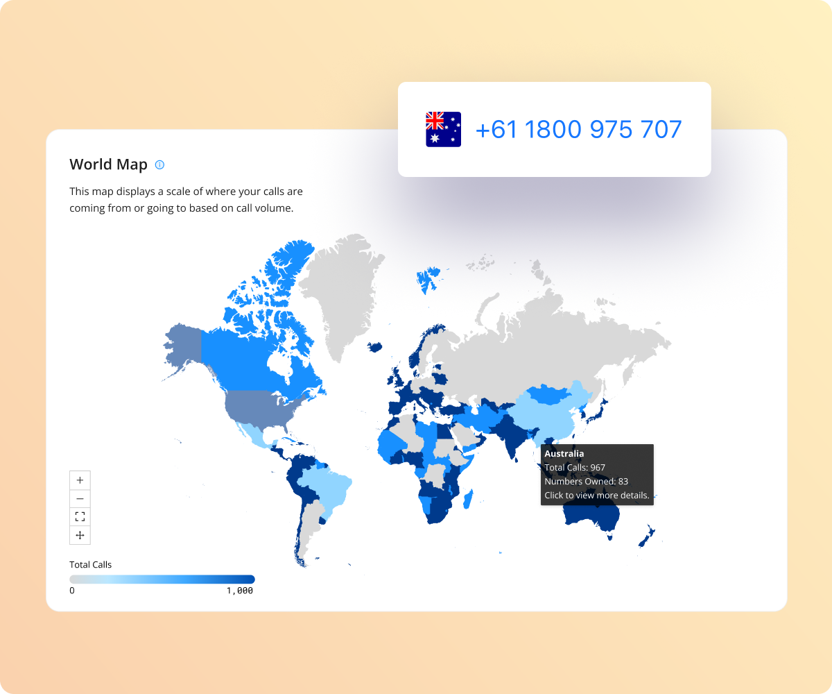 Australia Toll Free Numbers